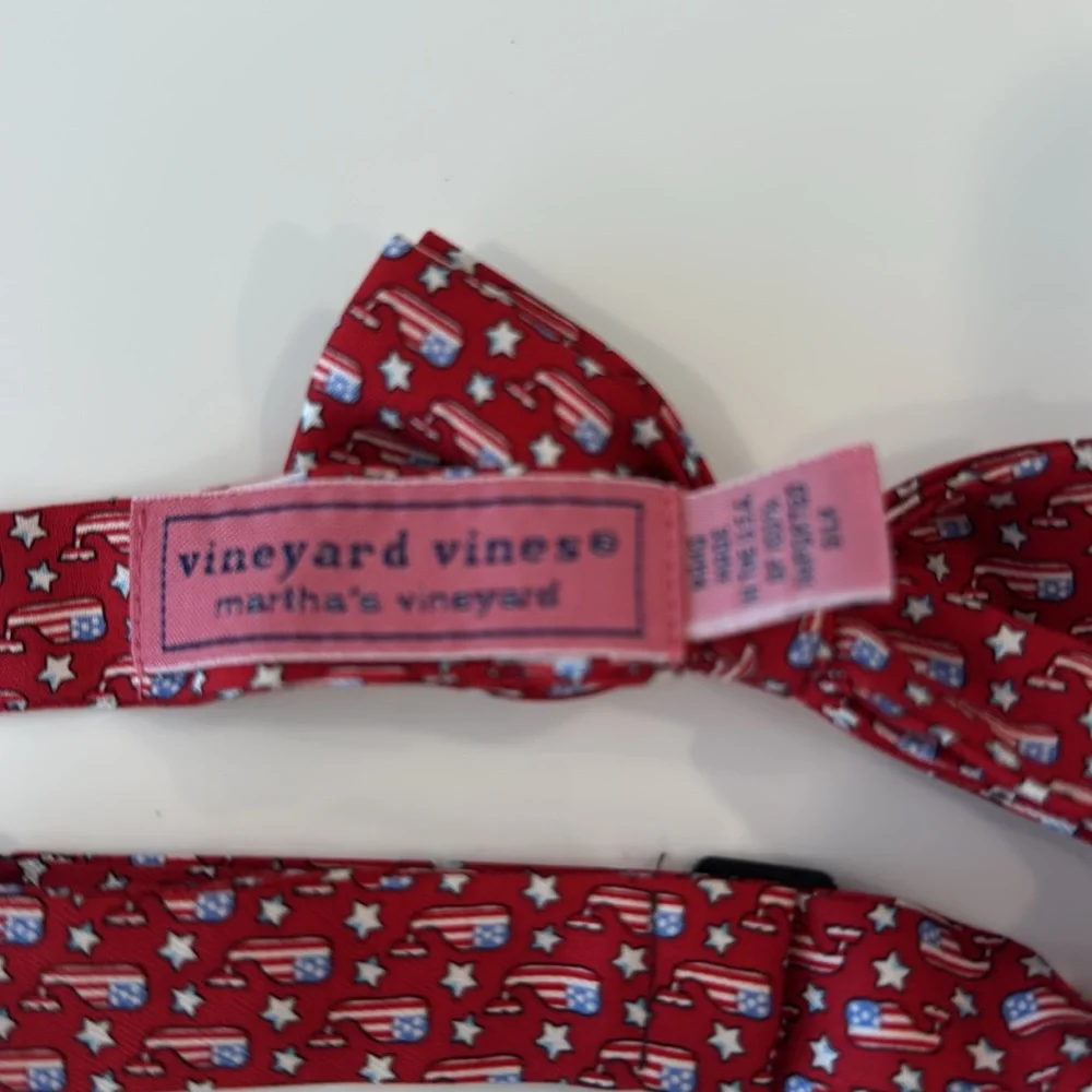 Vineyard Vines adjustable silk bow tie